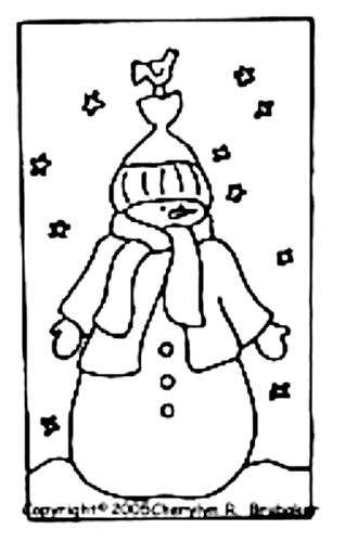 C-114 Frosty and Friend
25.5" x 15.5"     Monks: $37    Linen: $45

C-114A Small Frosty and Friend
12" x 7"           Monks: $18      Linen: $22